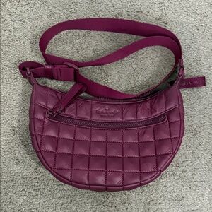 Kate Spade Plum Quilted Crossbody Bag